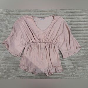 American Eagle By Payless Blush Pink Women's Blouse